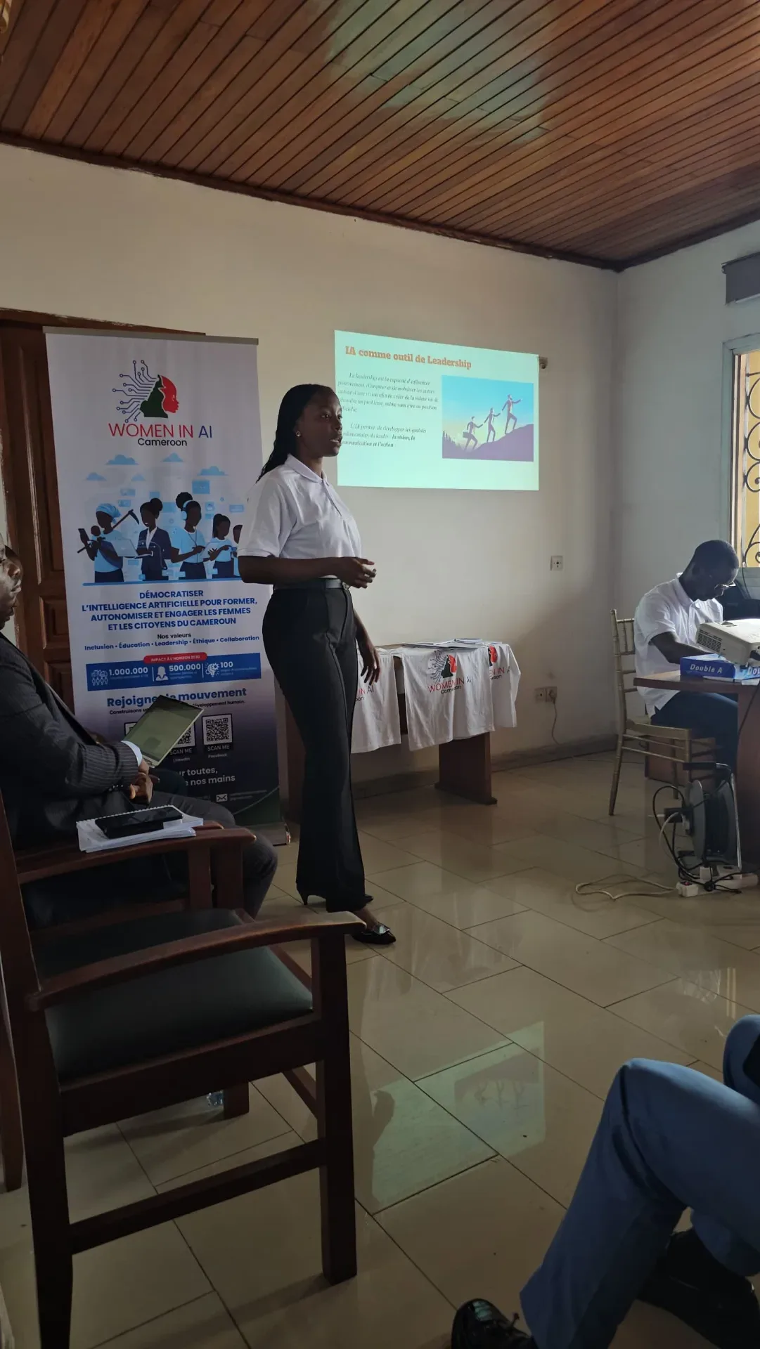 Photo WAI-CAM : Lancement officiel de Women in AI Cameroon